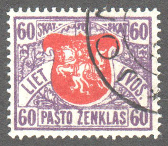 Lithuania Scott 56 Used - Click Image to Close